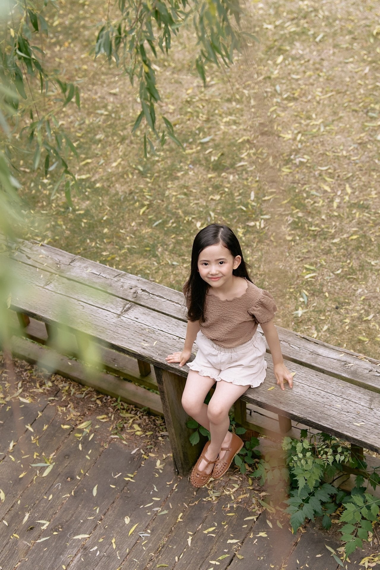 Linen Frill Shorts