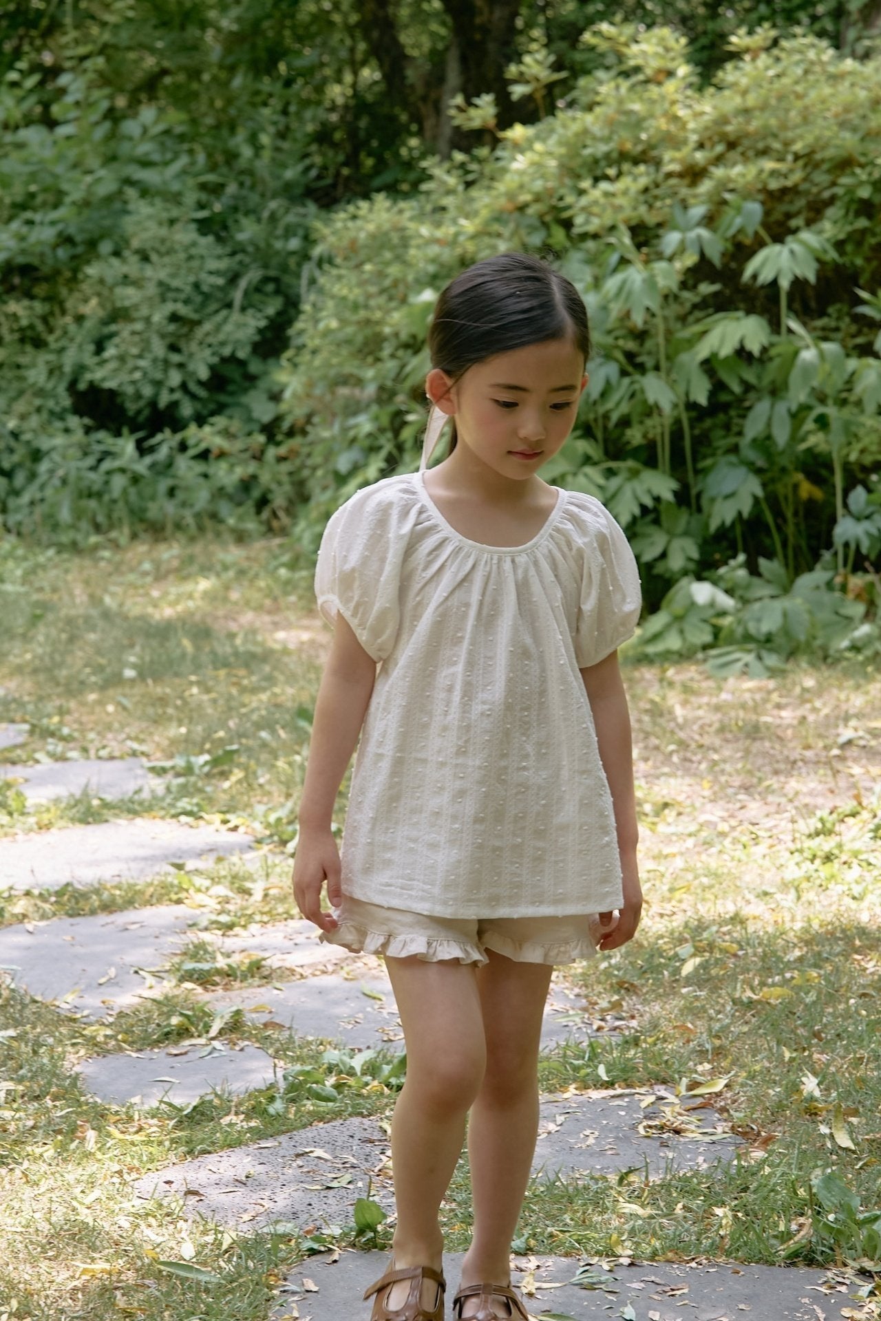 Linen Frill Shorts