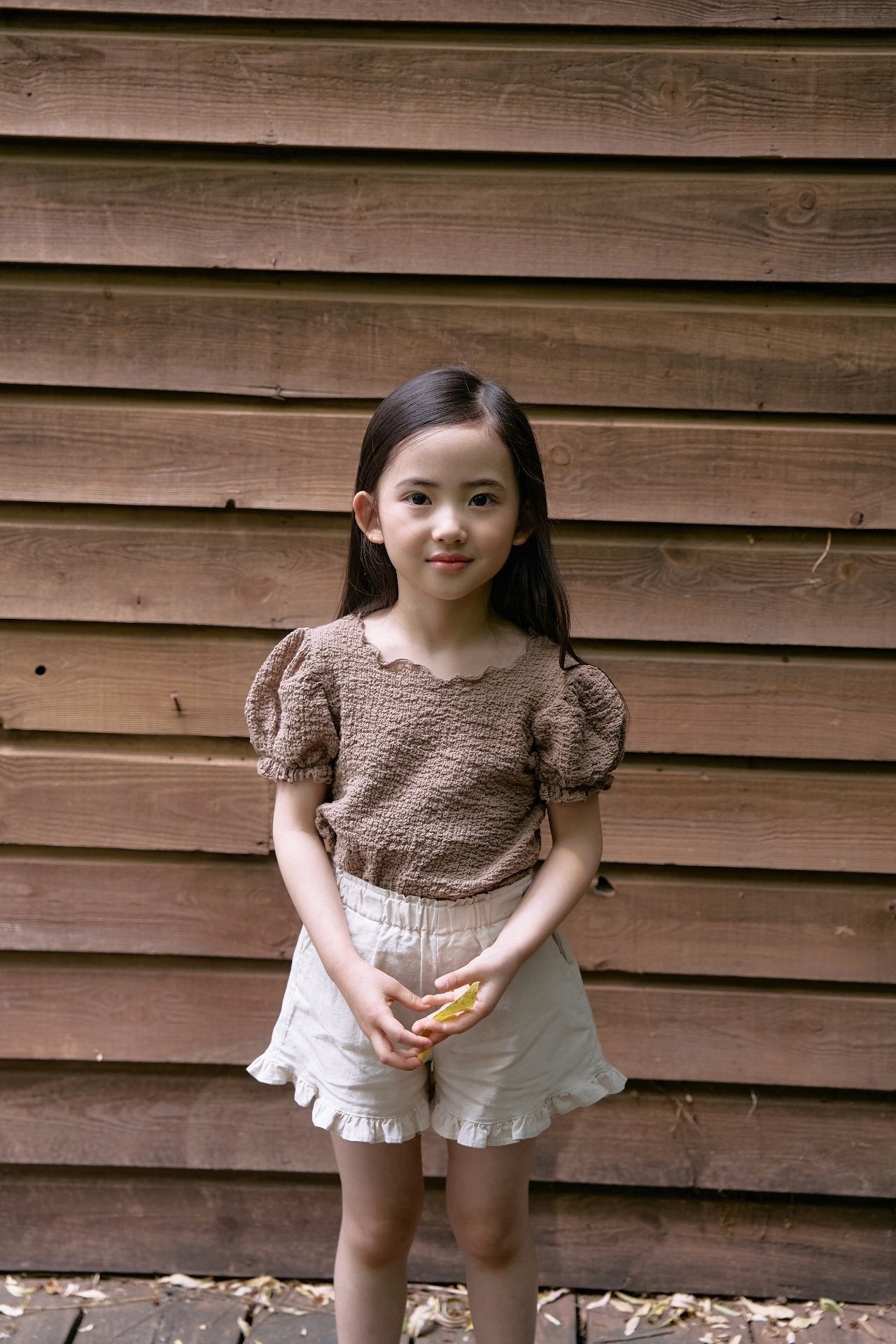 Linen Frill Shorts