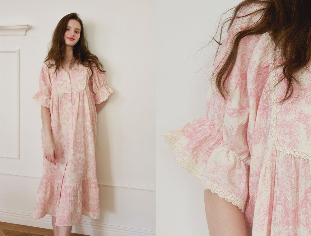 Bijou Cottage Cotton Nightdress